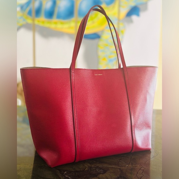 Dolce and Gabbana Red Tote PRICED TO SELL!